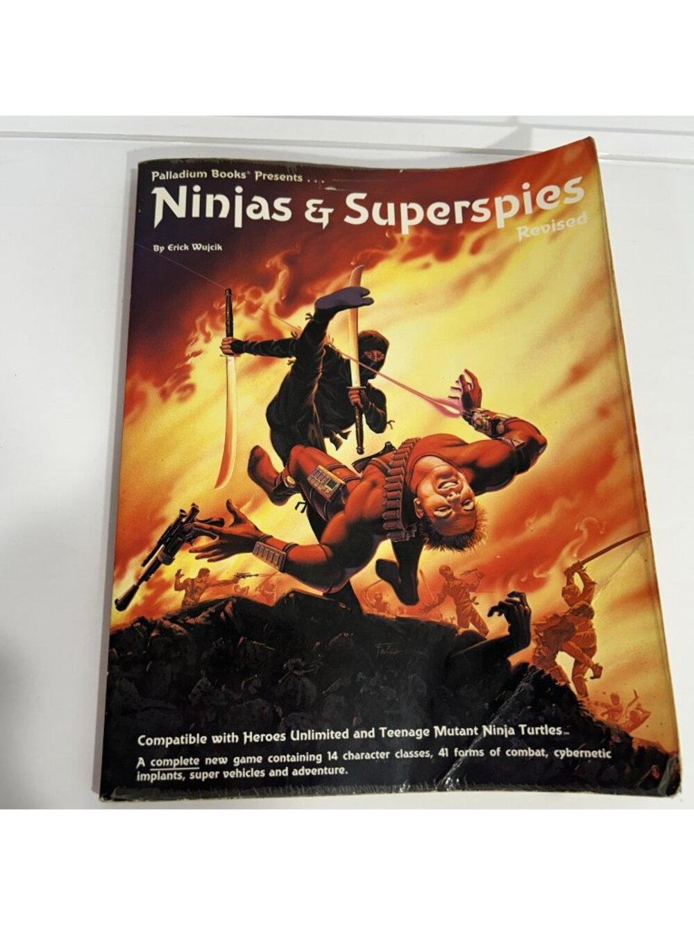 Ninjas and Superspies Palladium Books Presents Eric Wjcik Fourth P.  Revised.